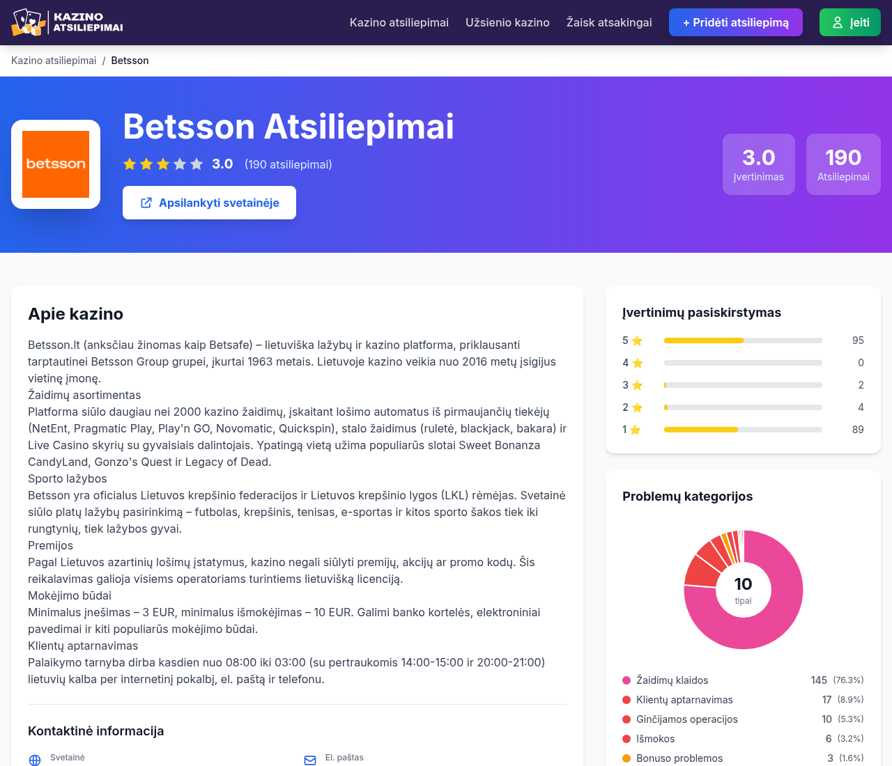 Su Betsson siejamų vartotojų diskusijų ekrano fiksacija